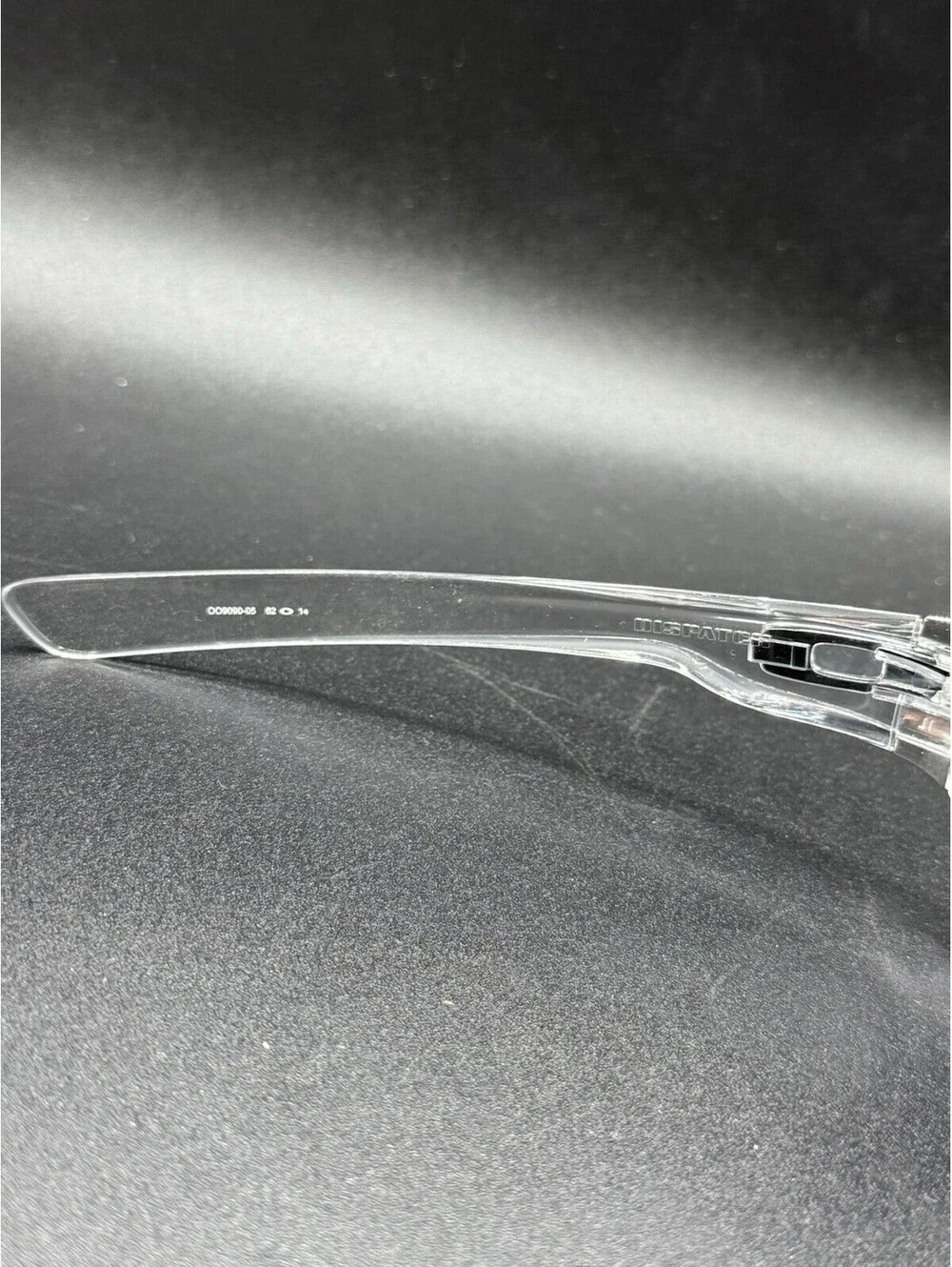 Oakley Dispatch Polished Clear/Chrome Iridium Lenses OO9090-05